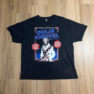 Ouija Macc Ouija Knievel USA Tour Chapter 17 Black Tour Shirt Horrorcore Sz XL
